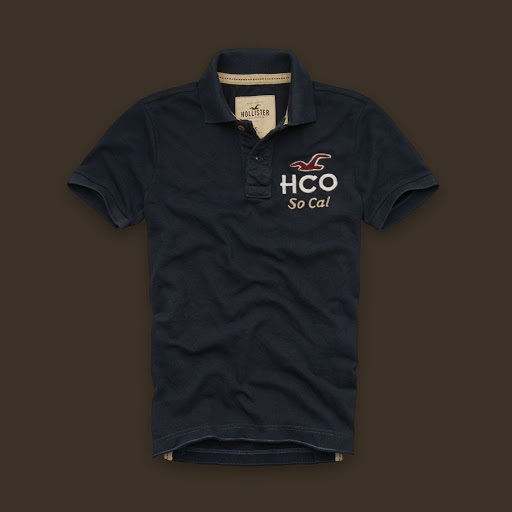 Hollister Hombres Newport Polo Corto Remera HCO4416